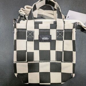 Vans Monochrome Checkered Messenger Bag